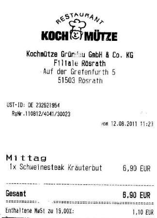 fufz Hffner Kochmtze Restaurant